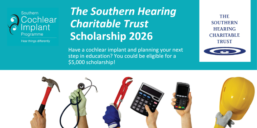 Southern Hearing Charitable Trust Scholarship 2026: $5,000 for tertiary study